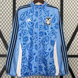 2024 Tigres UANL Blue & Brown Double Sided Windbreaker (双面风衣)