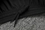 2024 NK Black Kids Half Pull Tracksuit (童装)(半拉链)