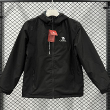 2024 Camel Velvet Thickened warm Black Outdoor Jackets #F6加绒冲锋衣
