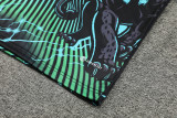 24-25 RMA Black green Training Short Suit #豹