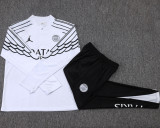 25-26 PSG Jordan White Kids Half Pull Tracksuit #E25133