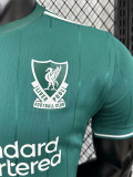 2025-26 LIV Green Player Version Soccer Jersey