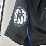2023-24 Dallas Mavericks Black City Edition Top Quality NBA Pants