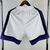 2023-24 Kings White Home Top Quality NBA Pants