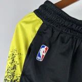 2023-24 Indiana Pacers Black City Edition Top Quality NBA Pants