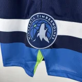 2022-23 TIMBERWOLVES Dark blue Away Top Quality NBA Pants