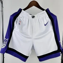 2023-24 Kings White Home Top Quality NBA Pants