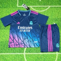 25-26 RMA Royal blue Concept Edition Kids Soccer Jersey