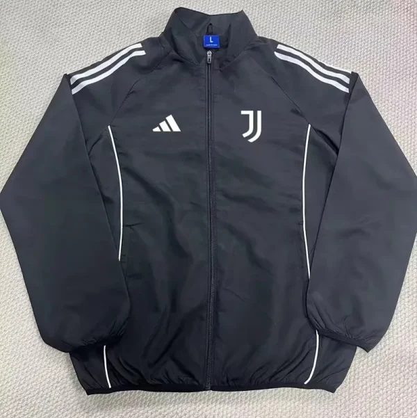 25-26 JUV Black Windbreaker