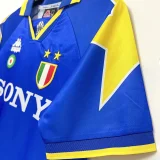 1995-1996 JUV Away Blue Retro Soccer Jersey