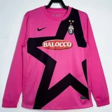 2011-2012 JUV Pink Long Sleeve Retro Soccer Jersey (长袖)
