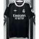 25-26 RMA Black GoalKeeper Fans Soccer Jersey
