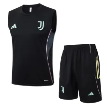 25-26 JUV Black Tank top and shorts suit #D25135