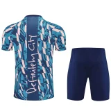 25-26 Man City Lake blue Training Short Suit