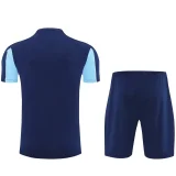 25-26 Man City Royal blue Training Short Suit