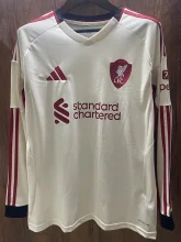 25-26 LIV Away Long Sleeve Soccer Jersey (长袖)