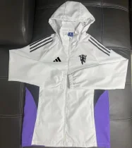 25-26 Man Utd White Windbreaker