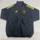 25-26 Man Utd Black Windbreaker