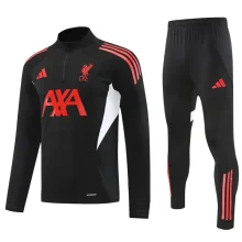 25-26 LIV Black Half Pull Tracksuit (半拉链)