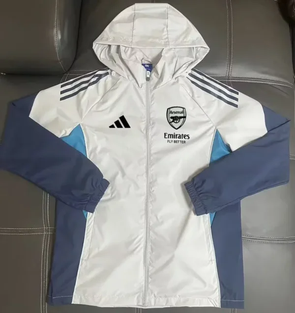 25-26 ARS White Windbreaker