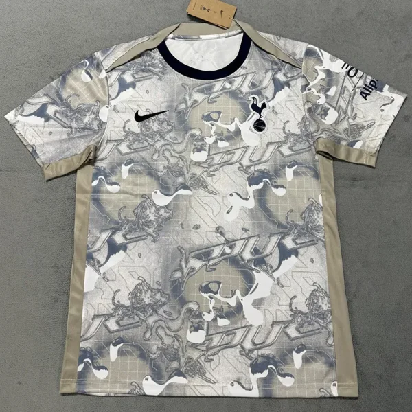 25-26 TOT Grey White Training shirts