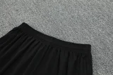 25-26 INT Black Tank top and shorts suit