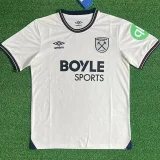25-26 West Ham Away Fans Soccer Jersey