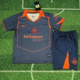 25-26 INT Third Kids Soccer Jersey (左袖/背下广告)