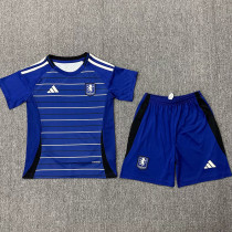 25-26 Aston Villa Third Kids Soccer Jersey
