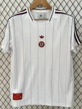25-26 Aston Villa White Casual Edition Fans Training shirts