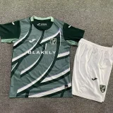 25-26 Norwich City Away Kids Soccer Jersey