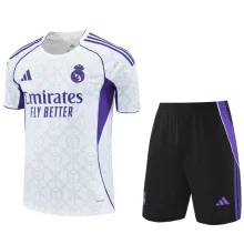 25-26 RMA White Training Short Suit