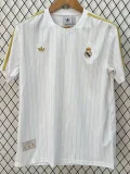 25-26 RMA White Casual Edition Fans Training Shirts (金边)