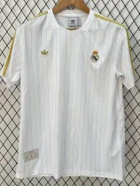 25-26 RMA White Casual Edition Fans Training Shirts (金边)