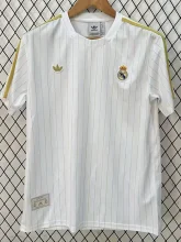 25-26 RMA White Casual Edition Fans Training Shirts (金边)
