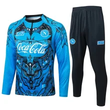 25-26 Napoli Blue Half Pull Tracksuit #B2588(半拉链)