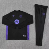 25-26 BAR Black Half Pull Tracksuit (半拉链)
