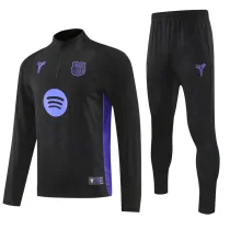 25-26 BAR Black Half Pull Tracksuit (半拉链)