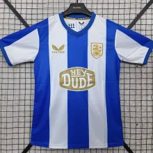 25-26 Huddersfield Town Home Fans Soccer Jersey