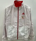 25-26 Sevilla Red & White Double Sided Windbreaker