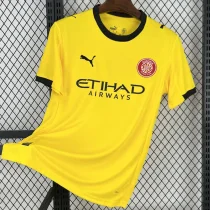 25-26 Girona Away Fans Soccer Jersey