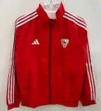 25-26 Sevilla Red & White Double Sided Windbreaker