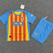 25-26 Valencia Third Kids Soccer Jersey