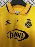 2025-26 Espanyol Yellow 125th Anniversary Fans Soccer Jersey