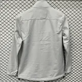 2025-26 PSG Jordan Gray Outdoor Jackets #RK901软料