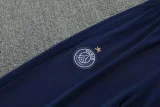 2025-26 PSG Fancy blue Half Pull Tracksuit (半拉链)