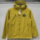 2025-26 PSG Jordan Khaki Outdoor Jackets #L6607软料