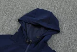 2025-26 PSG Royal blue Hoodie Jacket Tracksuit
