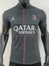 2025-26 PSG Jordan Fourth Player Version Soccer jersey