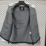 2025-26 PSG Jordan Gray Outdoor Jackets #RK901软料